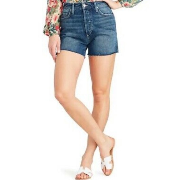 Joe’s Jeans The Smith High-Rise Cut-Off Shorts - Picture 2 of 9